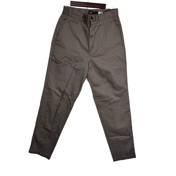 Dockers Vintage High Rise Flat Front Khaki Trouser Pants Women's‎ Size 12x31 - Picture 1 of 6